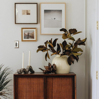 38.5" Artificial Magnolia Leaf Branch