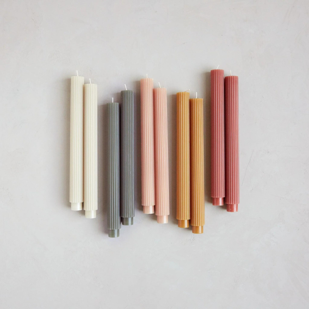 10" Fancy Taper Candles