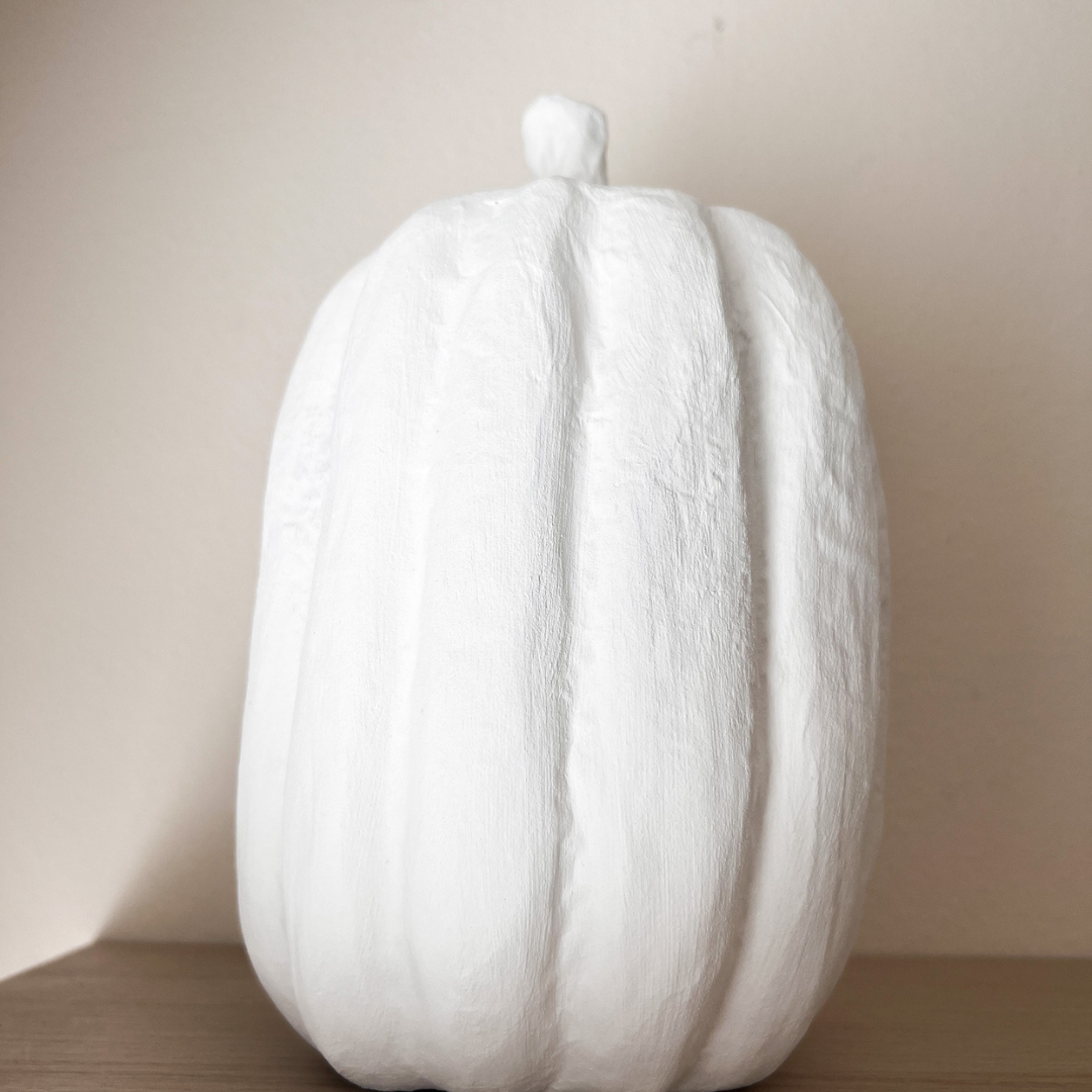 10" Papier Mâché Gourd