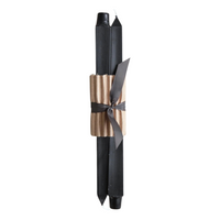 12" Beeswax Square Taper Candles