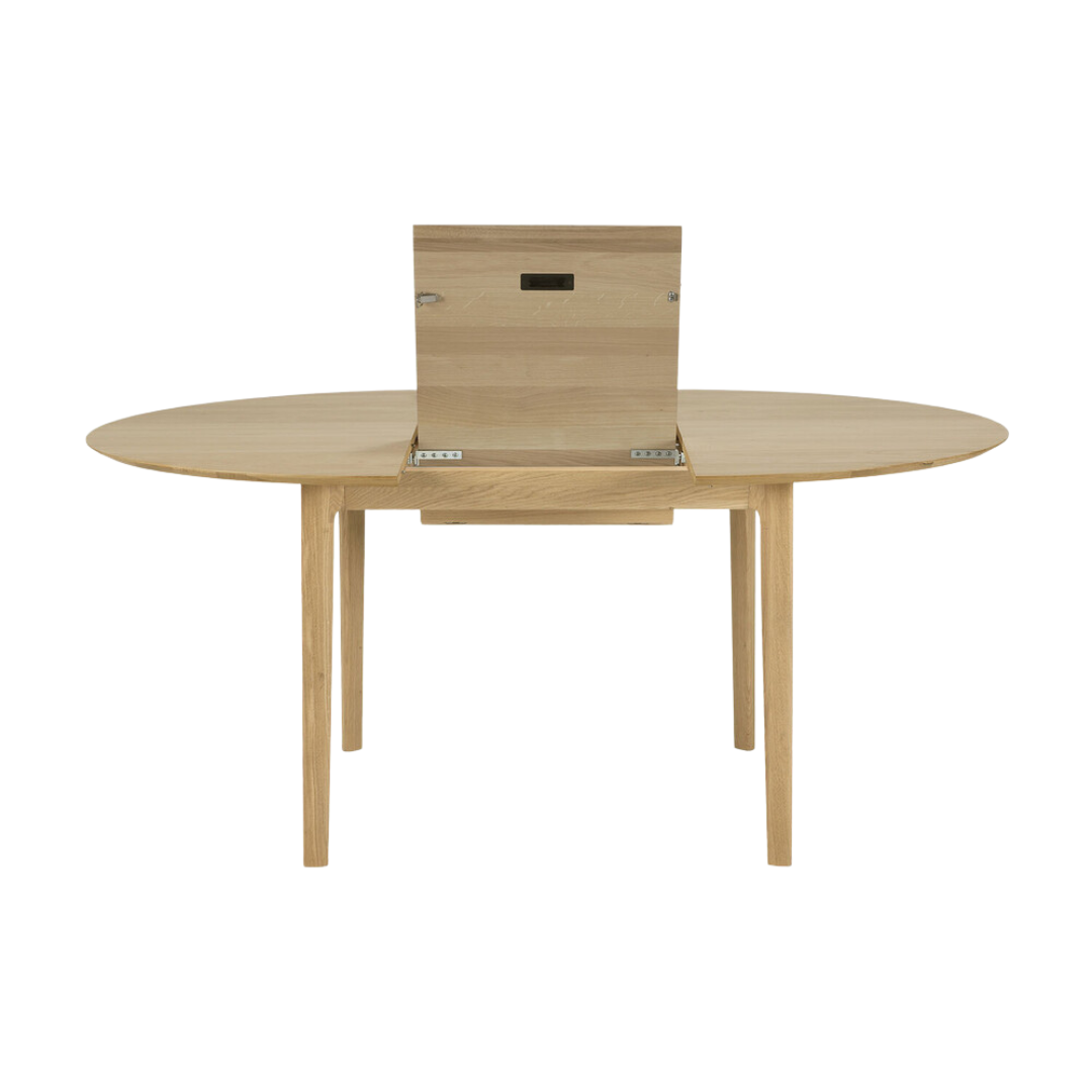 Box Extendable Round Dining Table