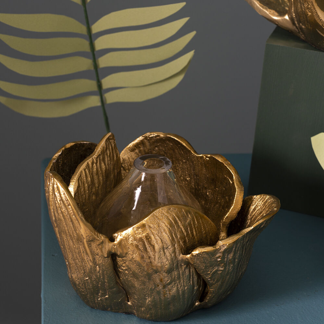 Budding Flower Sculpture