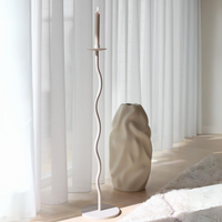 Cooee Curved Candleholder, Floor