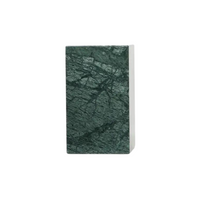 Empress Green Marble Asymmetric Bookends
