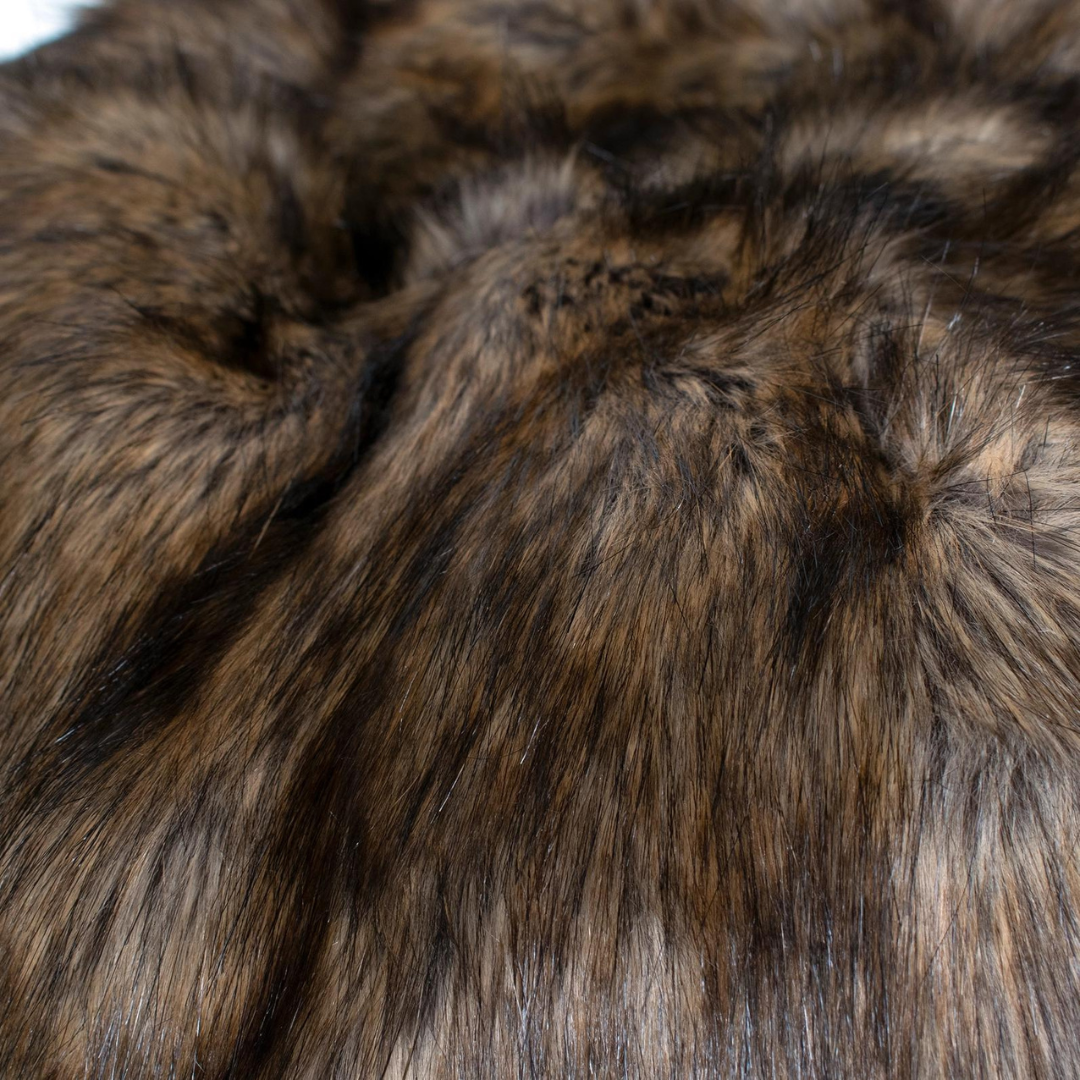 Faux Fur Puff Ball® Dog and Cat Bed