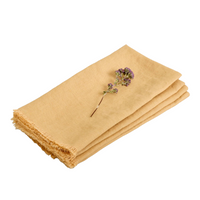 Fringed Linen Napkin