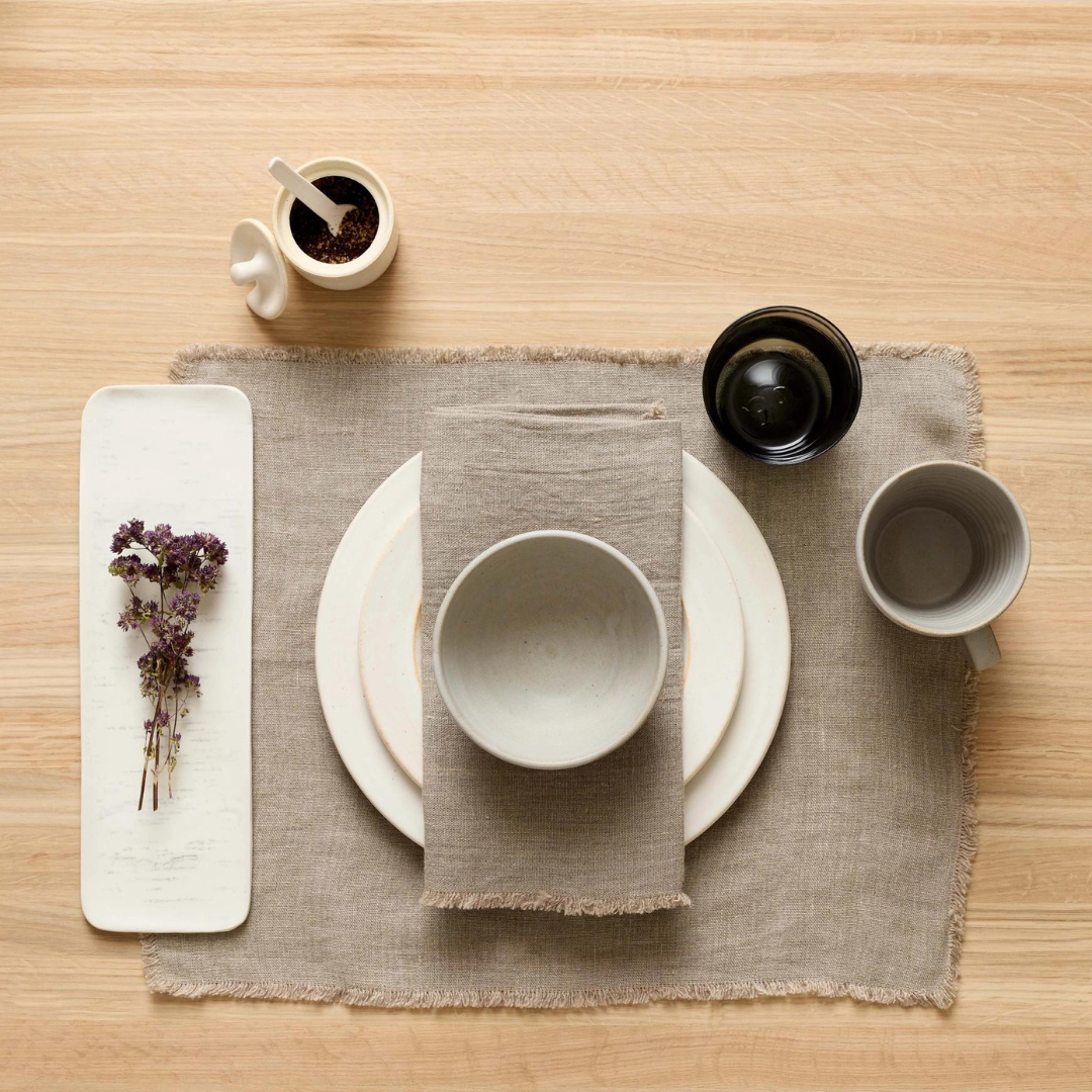 Fringed Linen Napkin
