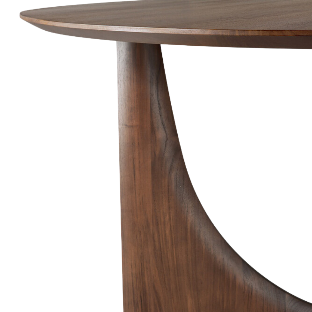 Geometric Round Dining Table