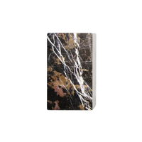 Golden Black Marble Asymmetric Bookends