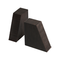 Grooves Book Ends, Set of 2