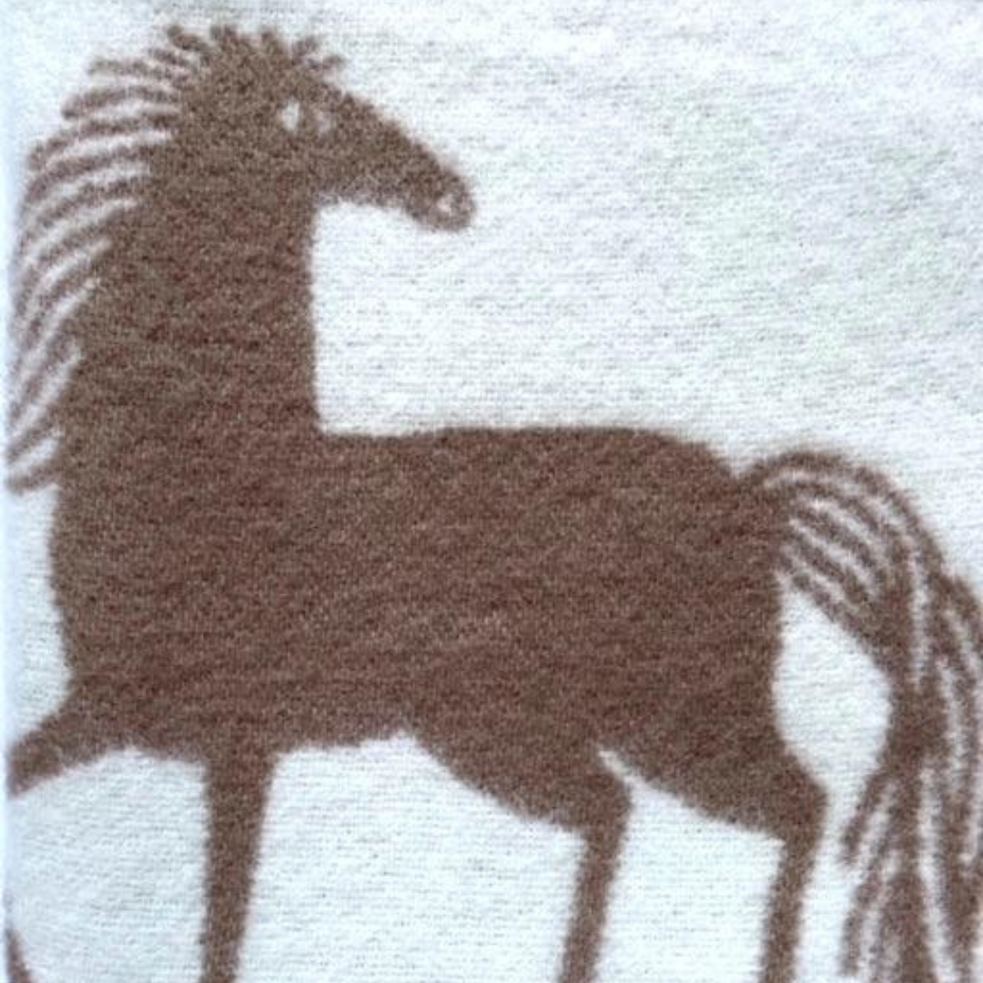 Reversible Horse Wool Blanket
