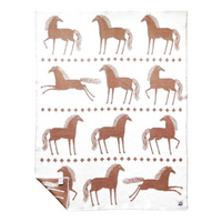 Reversible Horse Wool Blanket