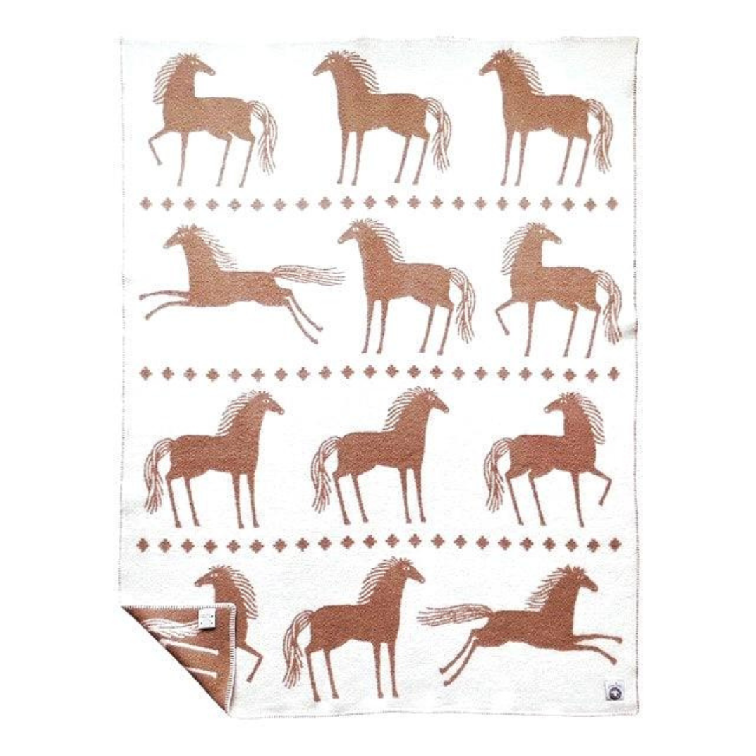 Reversible Horse Wool Blanket