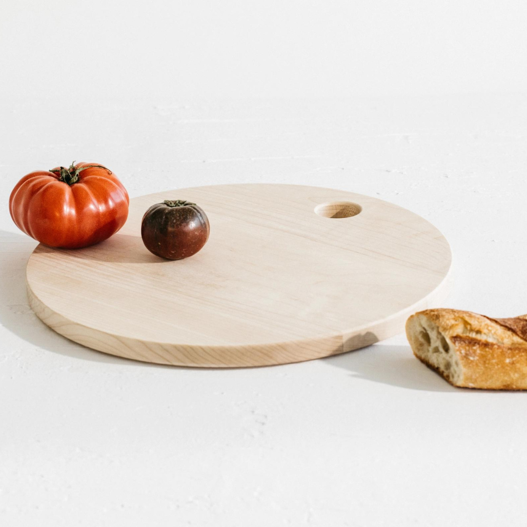 Round Maple Cutting Board