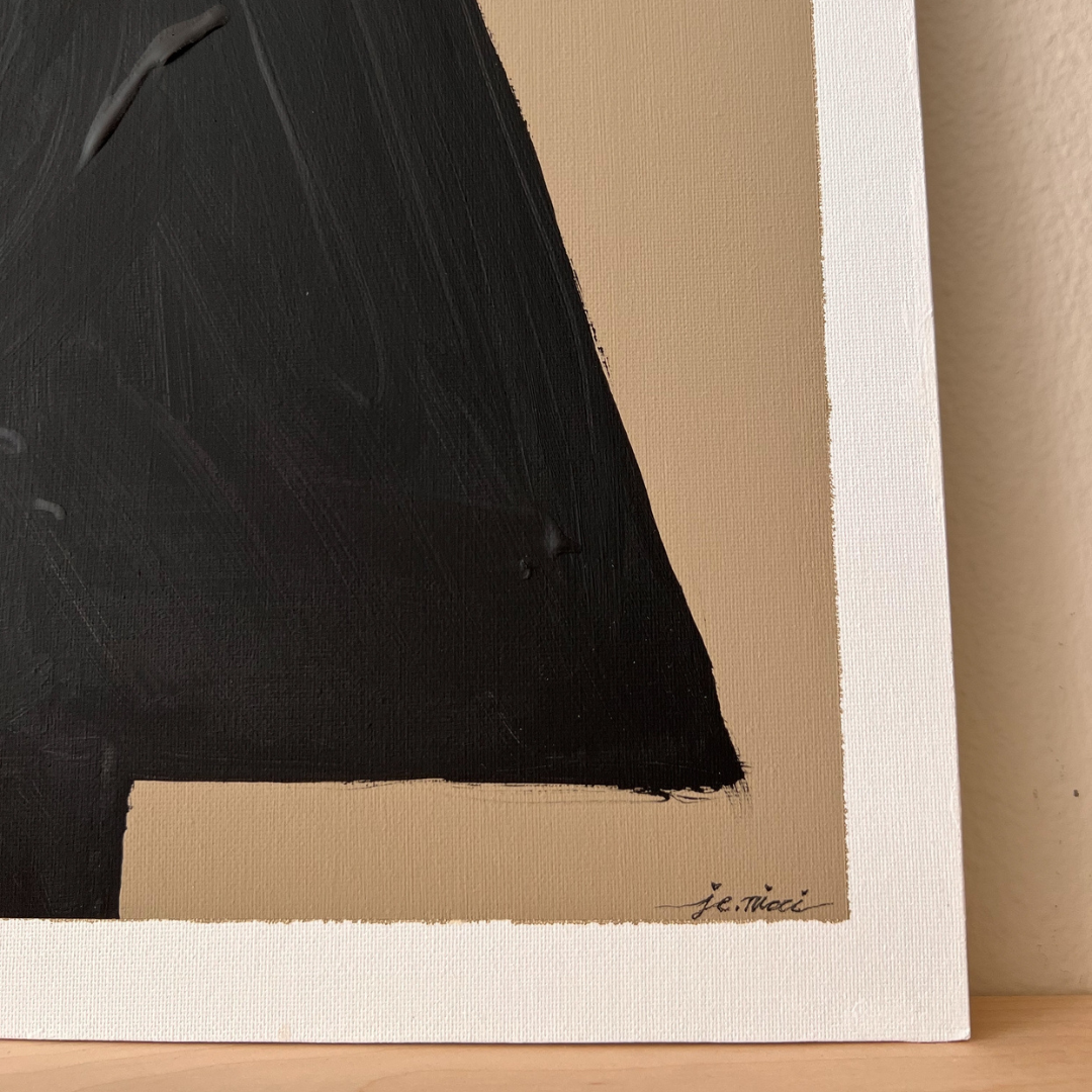 Sapin De Noël Artwork, Black