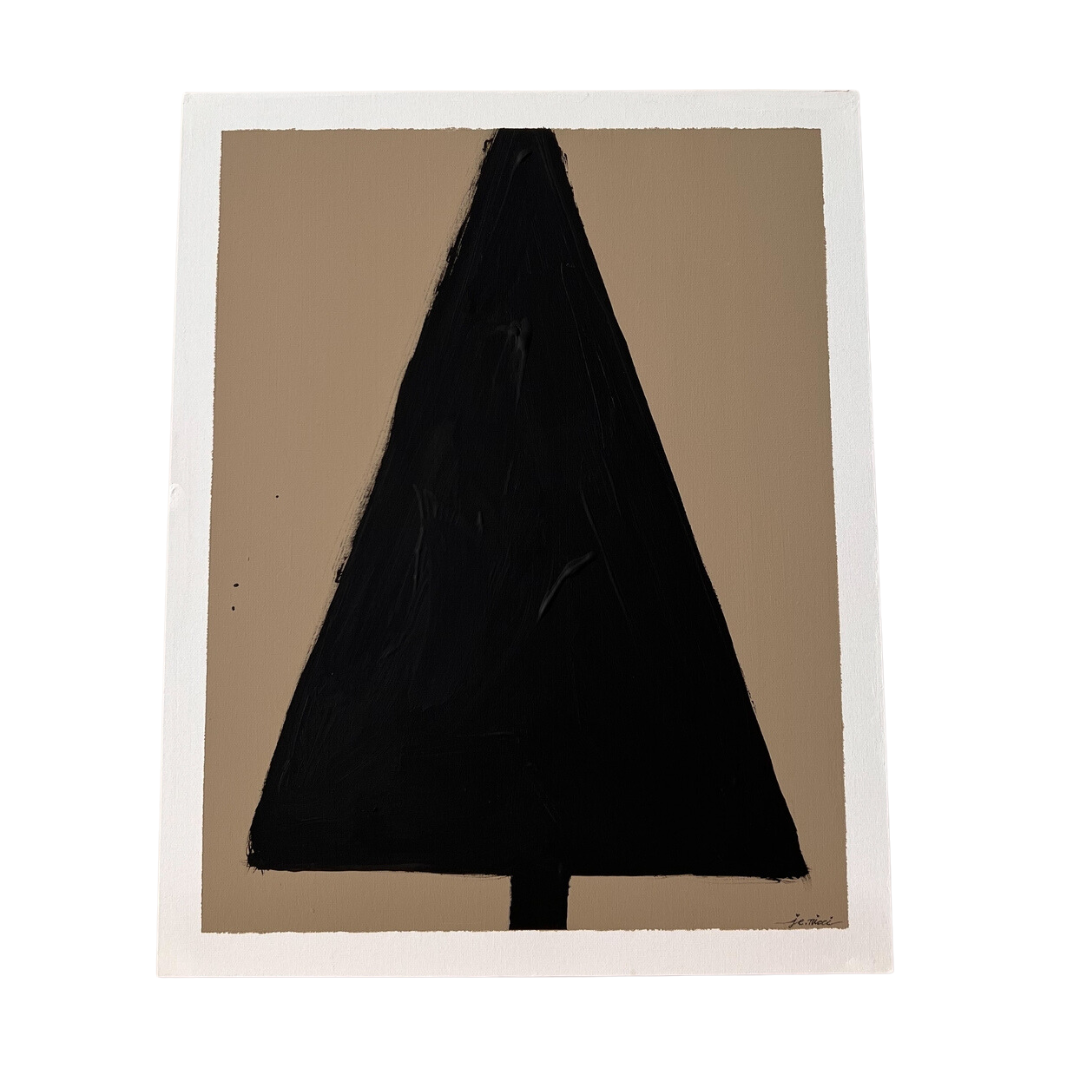 Sapin De Noël Artwork, Black