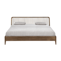 Spindle Bed, Teak