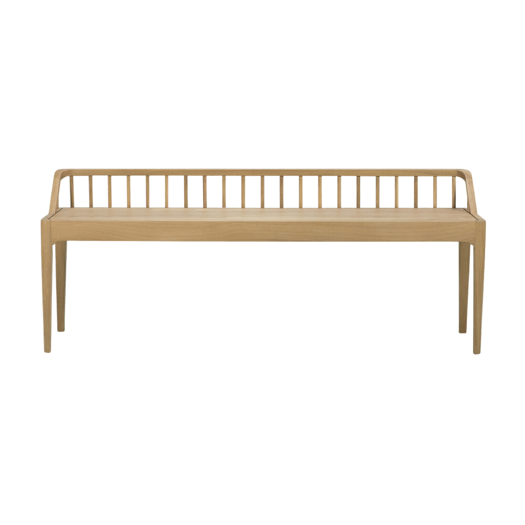Spindle Bench, Oak