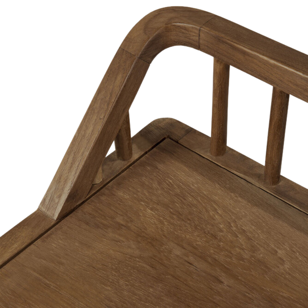 Spindle Bench, Teak