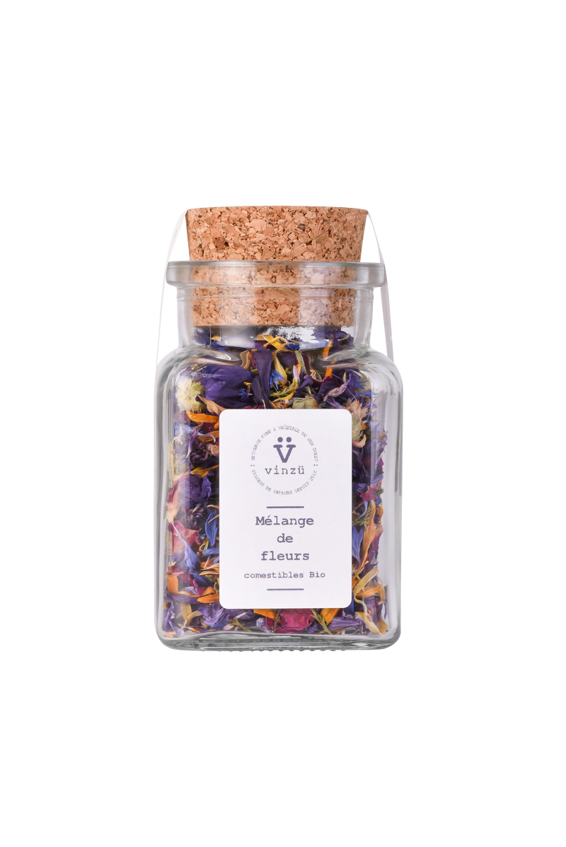 Organic Edible Flower Mix - Melange de fleurs