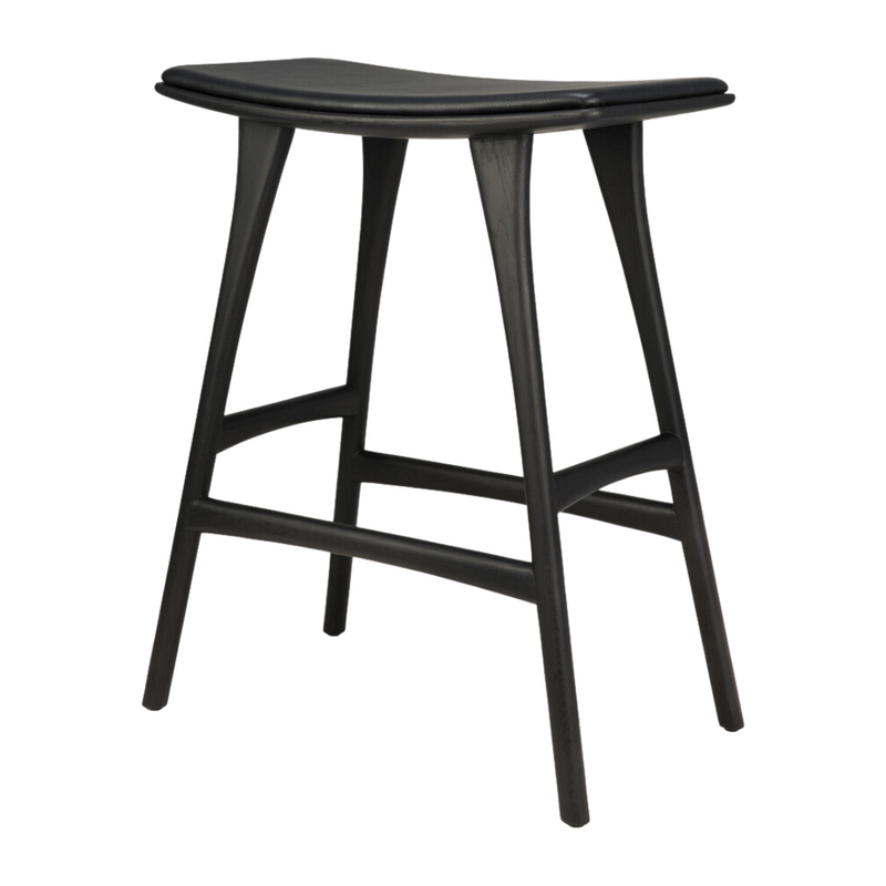 Osso Leather Counter Stool