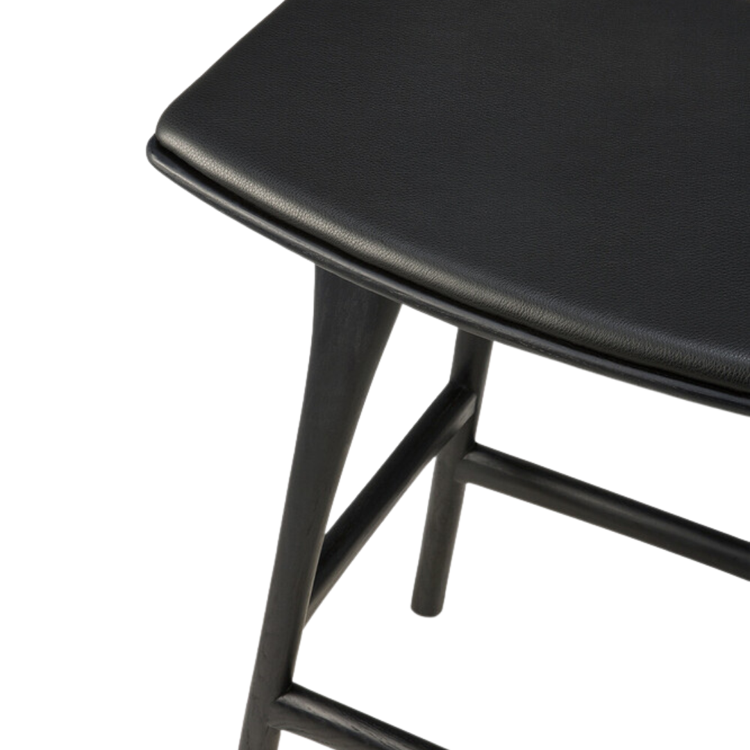 Osso Leather Counter Stool