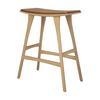 Osso Leather Counter Stool