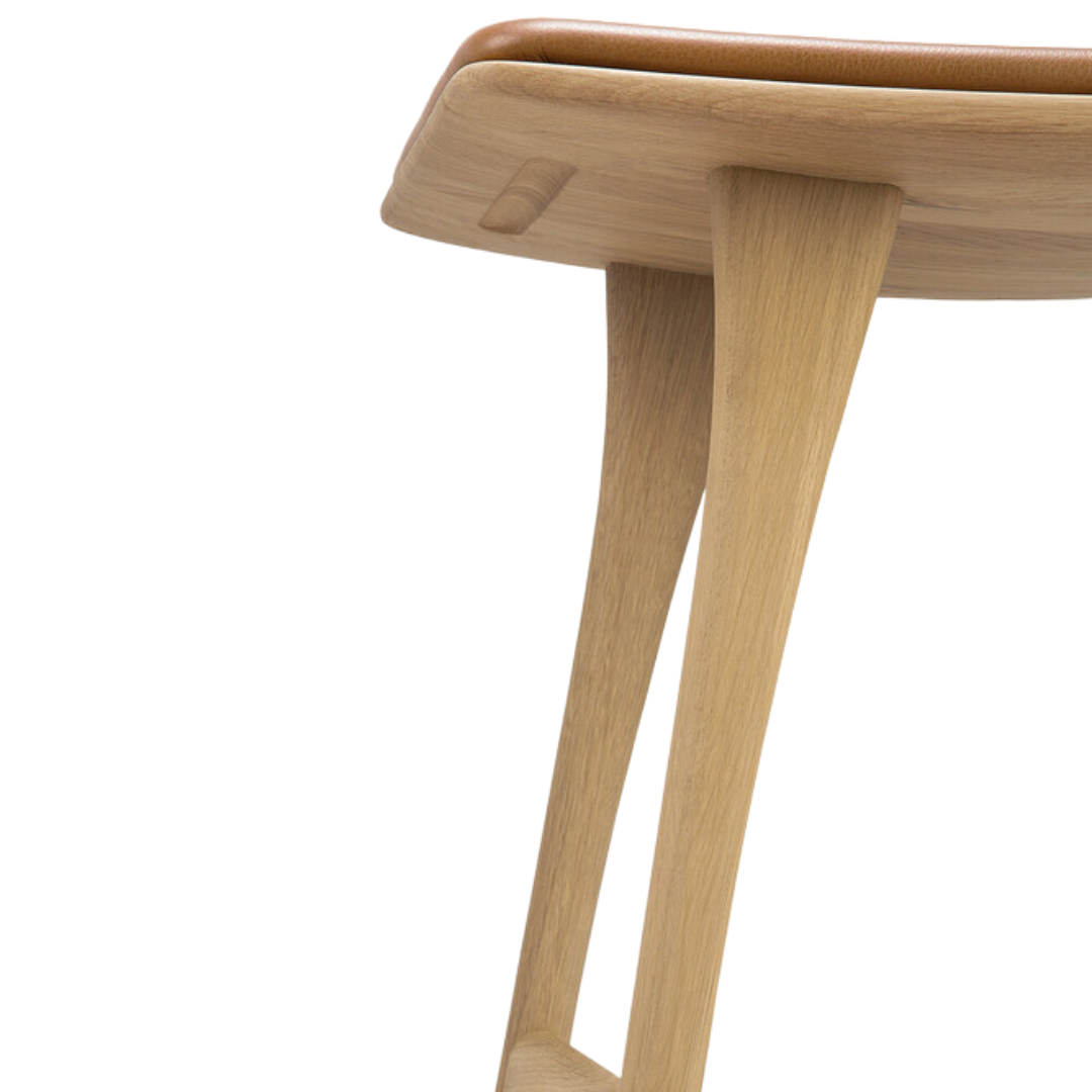 Osso Leather Counter Stool