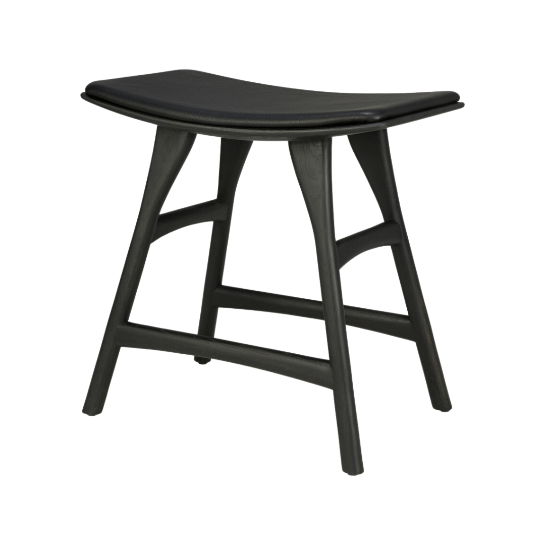 Osso Leather Stool