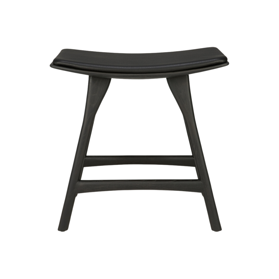 Osso Leather Stool
