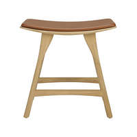 Osso Leather Stool