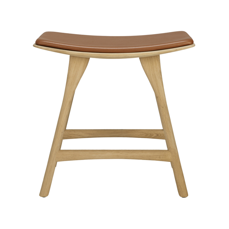 Osso Leather Stool