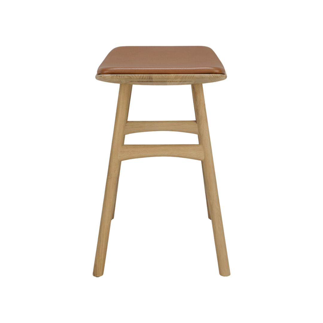 Osso Leather Stool
