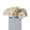 19" Cream Blush Dahlia Spray