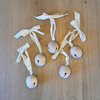 2" Wood Bell Ornaments