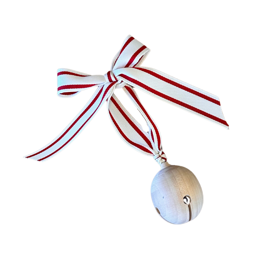 2" Wood Bell Ornaments