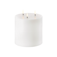 6" Triple Flame Pillar Candle