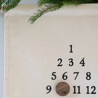 Advent Calendar Christmas Banner