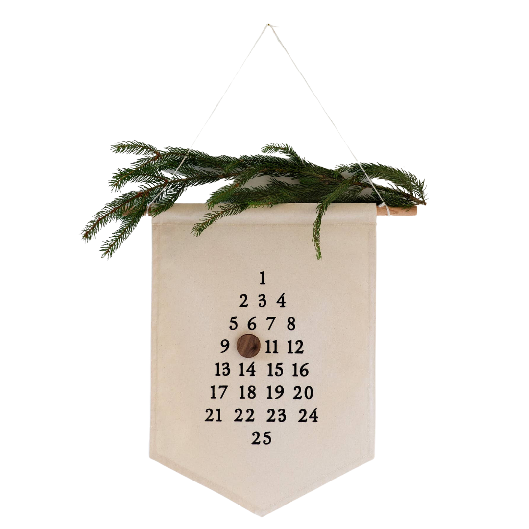 Advent Calendar Christmas Banner