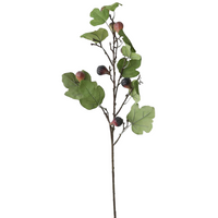 40" Artificial Fig Branch