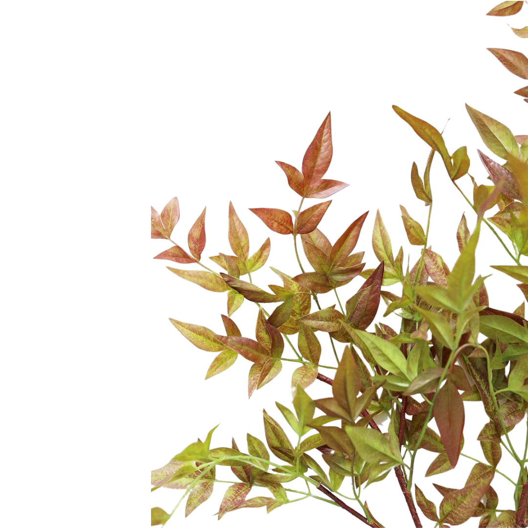 Artificial Nandina Leaf Branch - 39"