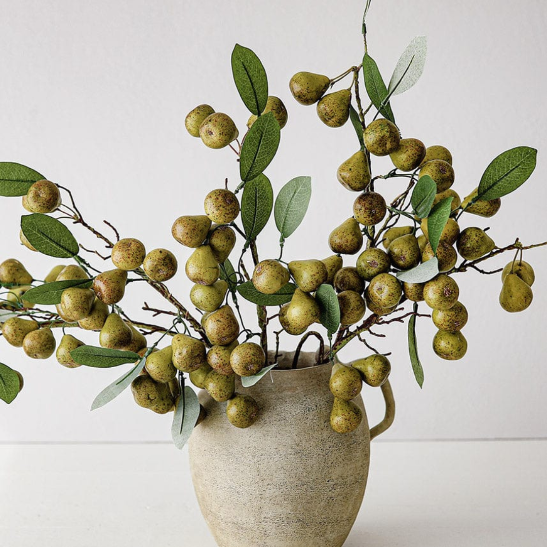 Artificial Pear Branch - 30"