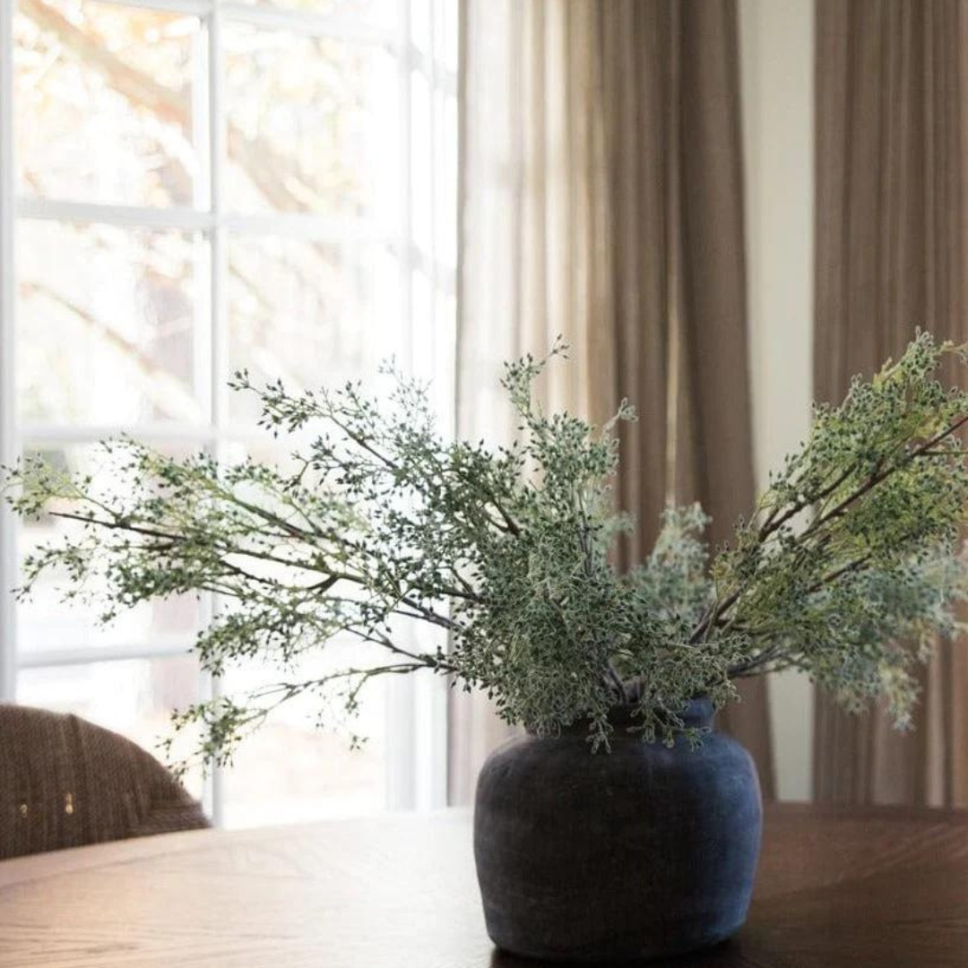 Artificial Seeded Eucalyptus Greenery Branch - 27"