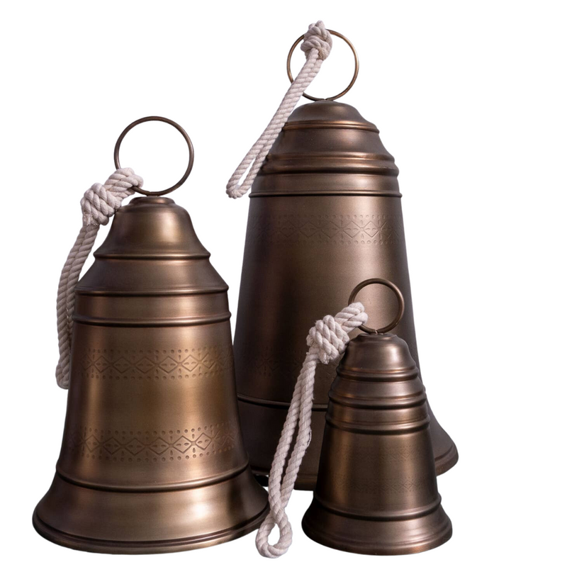 Oversized Brass Bells