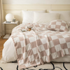 Buffalo Checkerboard Throw, Cream