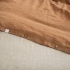 Camel Linen Duvet Cover Set