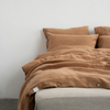 Camel Linen Duvet Cover Set