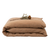 Camel Linen Duvet Cover Set