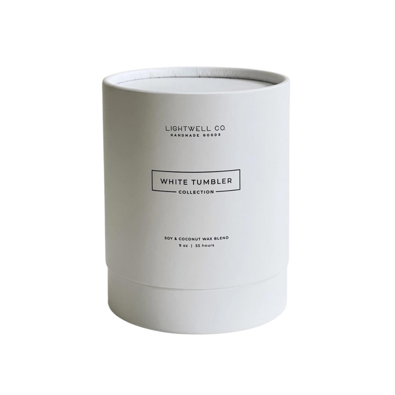 Cashmere & Fig White Tumbler