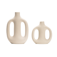 Ceramic Pampas Vases, Set 2